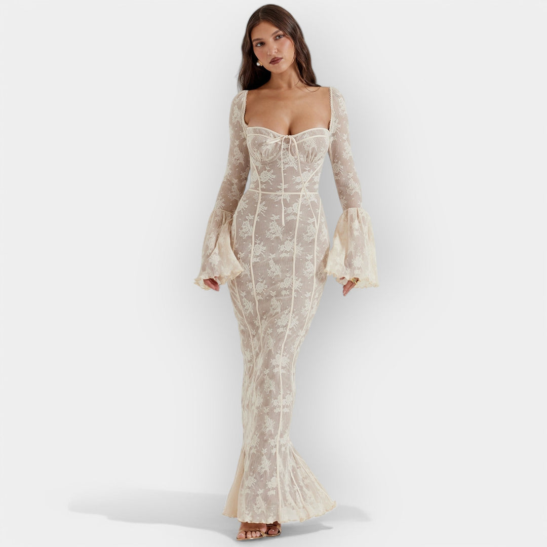 Maxi elegantne õhtukleit erilise sündmuse jaoks