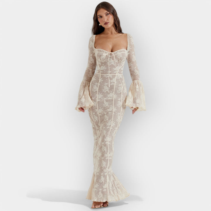 Maxi elegantne õhtukleit erilise sündmuse jaoks