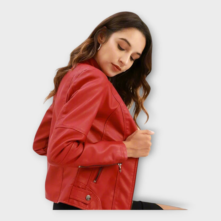 Elegantne nahktagi ajatu stiiliga ja modernse lõikega