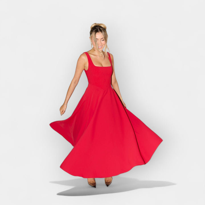 A-joonega midi kleit elegantseks stiiliks