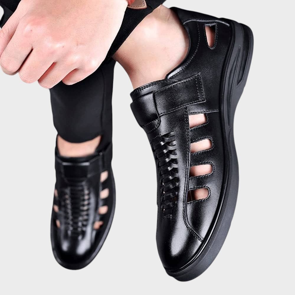 Steffen pruunid sportlikud nahksandaalid mugavuseks ja stiiliks.